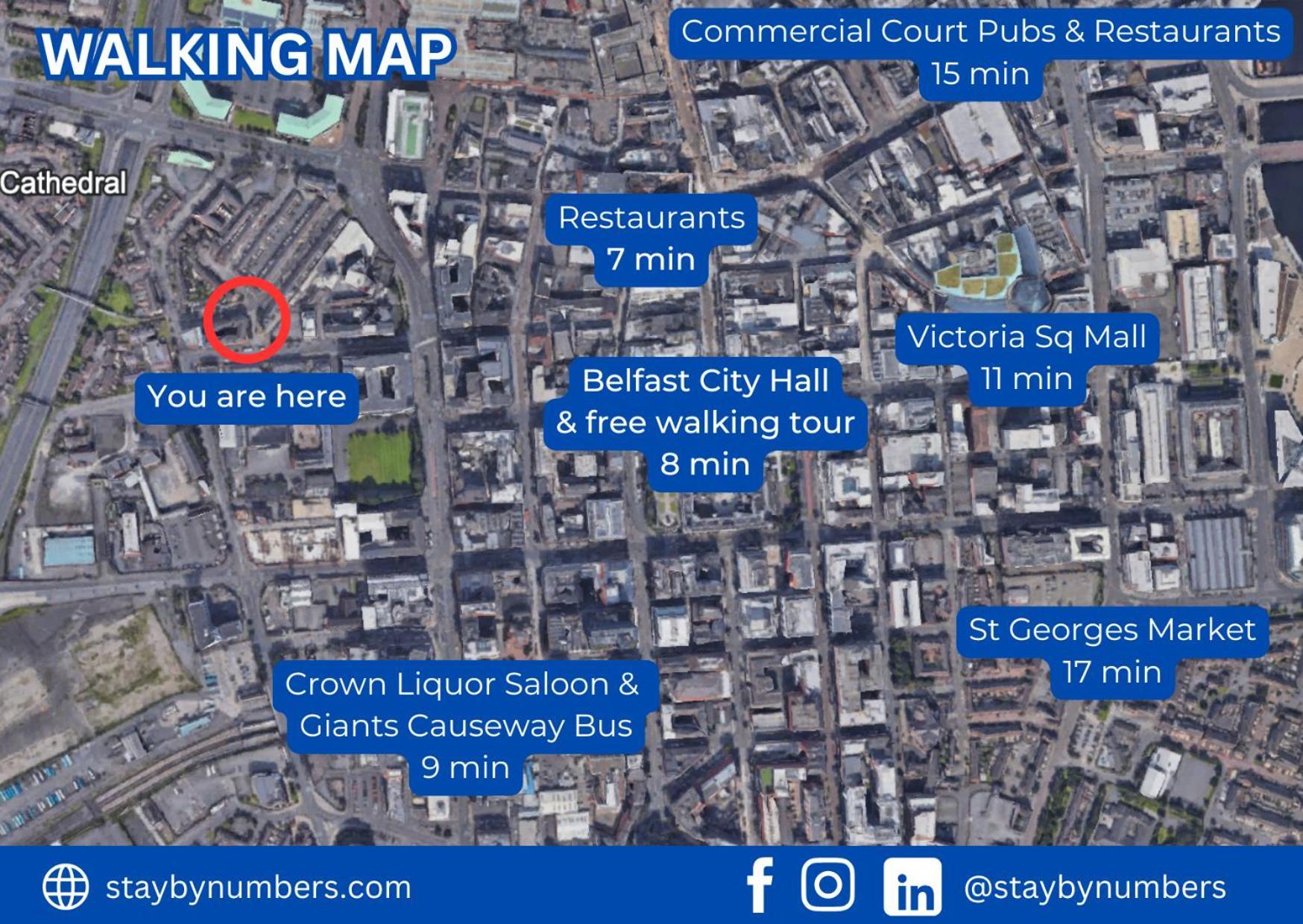Holiday home Staybynumbers - Centre Victorian Townhouse Belfast
